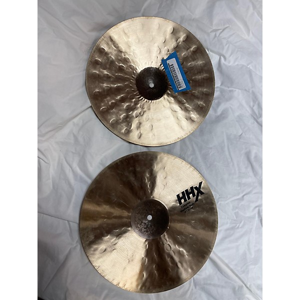 Used SABIAN Used SABIAN 14in HHX Complex Medium Hi-hat Pair Cymbal