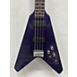 Used HardLuck Kings Used HardLuck Kings Cobra Purple Electric Bass Guitar