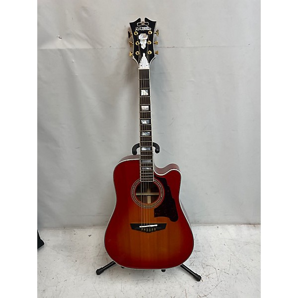 Used D'Angelico Used D'Angelico Excel SD400 Cherry Sunburst Acoustic Electric Guitar