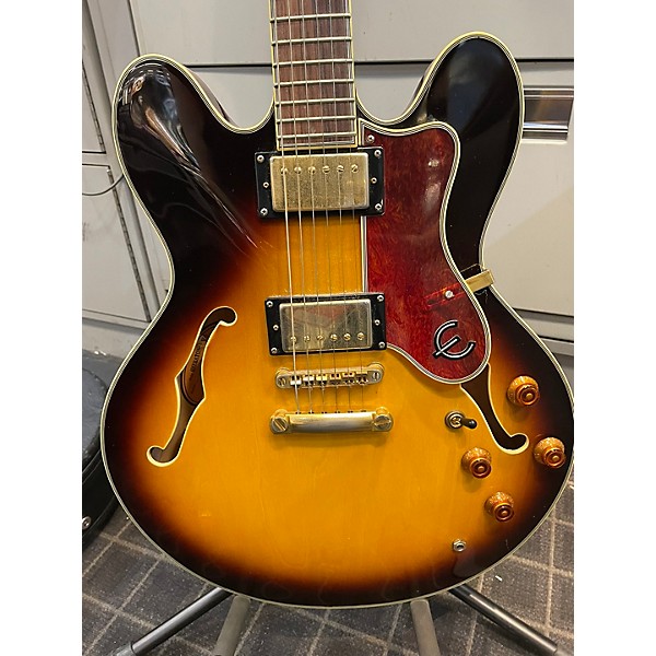 Used Epiphone Used Epiphone Sheraton Sunburst Hollow Body Electric Guitar