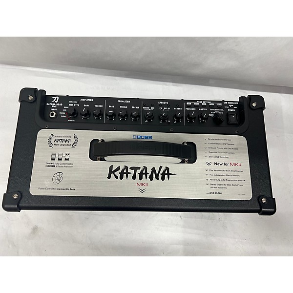 Used BOSS Used BOSS Katana KTN-Head 100W Solid State Guitar Amp Head