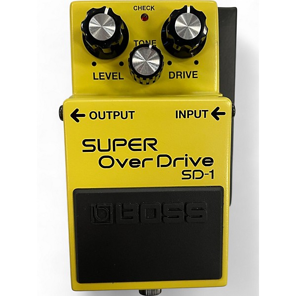 Used BOSS SD1 Super Overdrive Effect Pedal