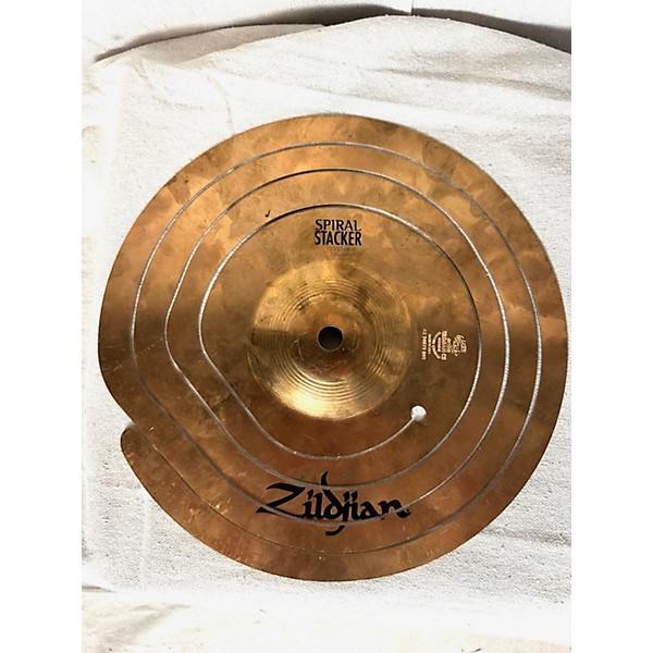 Used Zildjian 10in Spiral Stacker Cymbal