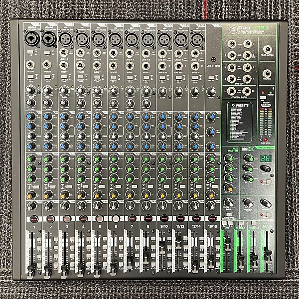 Used Mackie PROFX16 Unpowered Mixer Guitar Center