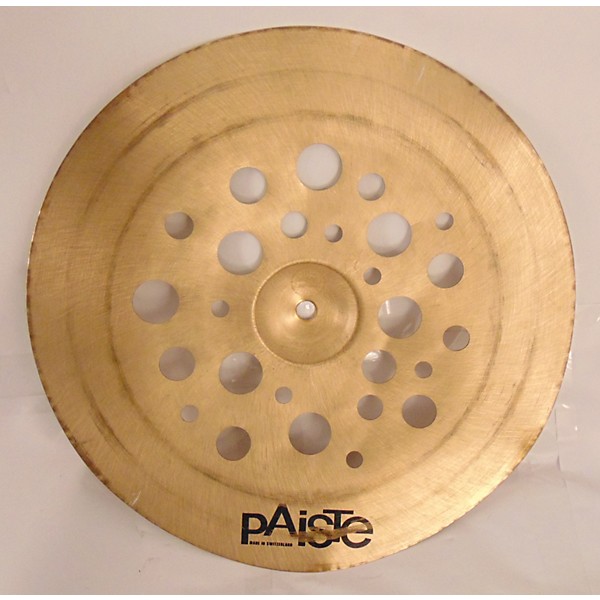 Used Paiste 14in PSTX FLANGER CRASH Cymbal