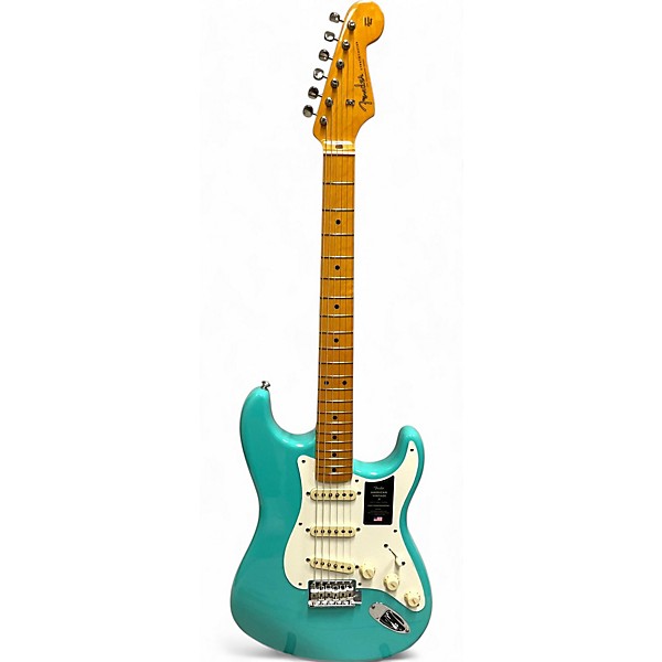Used Fender 1957 American Vintage II Stratocaster Seafoam Pearl Solid Body Electric Guitar