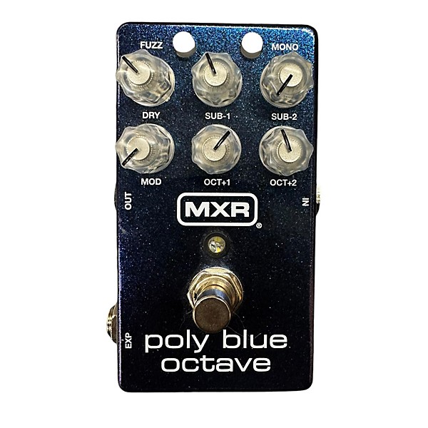 Used MXR Poly Blue Octave Effect Pedal