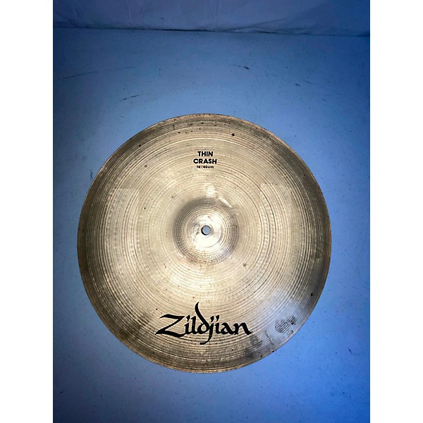 Used Zildjian 16in Thin Crash Cymbal