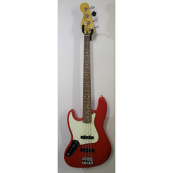 Used Fender Used 2018 Fender Player Jazz Bass Left Handed Dakota Red Electric Bass Guitar