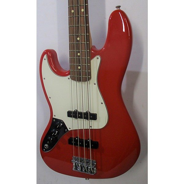 Used Fender Used 2018 Fender Player Jazz Bass Left Handed Dakota Red Electric Bass Guitar