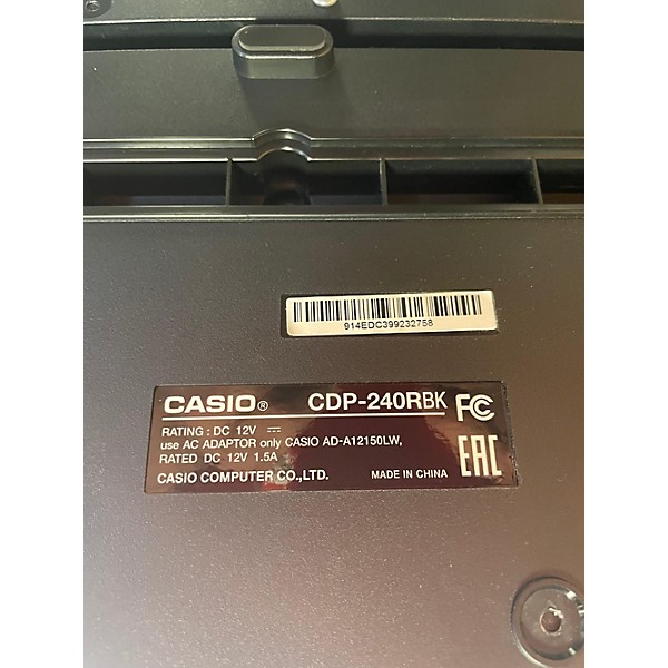 Used Casio CDP240RBK Digital Piano