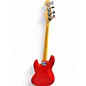 Used Fender Used Fender Squier Series Jazz Bass Red Electric Bass Guitar