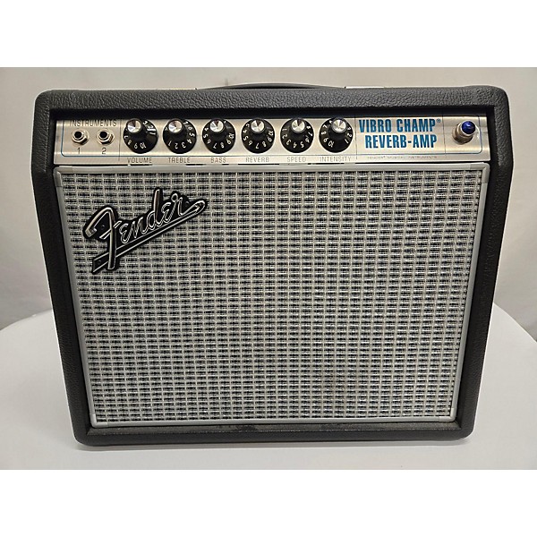 Used Used Fender '68 Custom Vibro Champ Reverb Tube Guitar Combo Amp