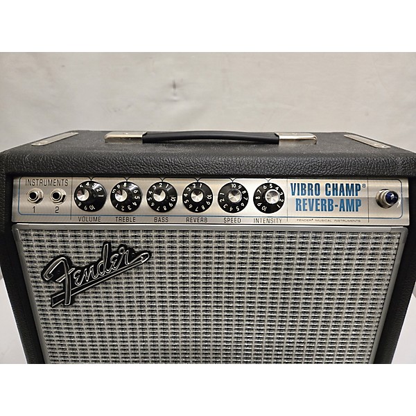 Used Used Fender '68 Custom Vibro Champ Reverb Tube Guitar Combo Amp