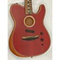 Used Fender Used Fender American Acoustasonic Telecaster Red Acoustic Electric Guitar