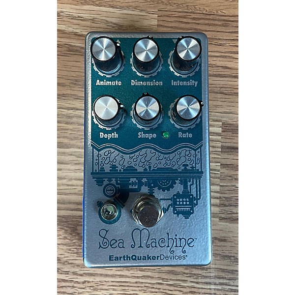 Used EarthQuaker Devices Sea Machine Super Chorus Effect Pedal Guitar
