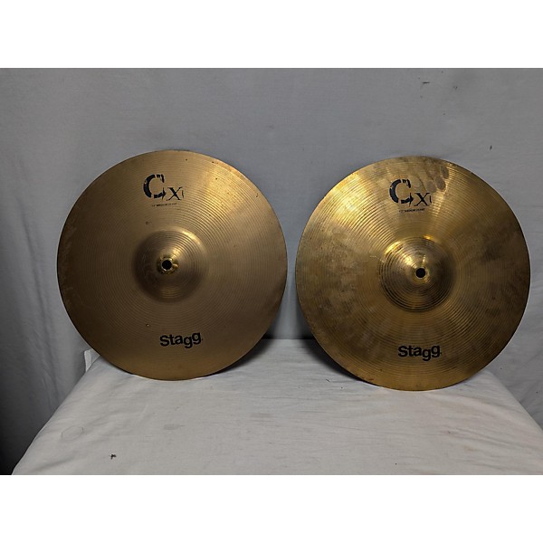 Used Stagg 13in CX MEDIUM HI HAT Cymbal