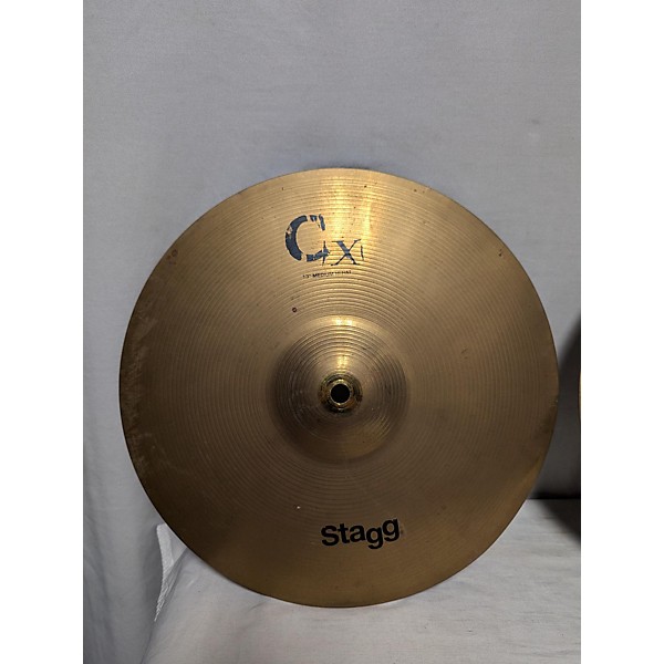 Used Stagg 13in CX MEDIUM HI HAT Cymbal