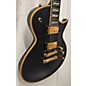 Used ESP Used ESP LTD EC1000 Deluxe Black And Gold Solid Body Electric Guitar