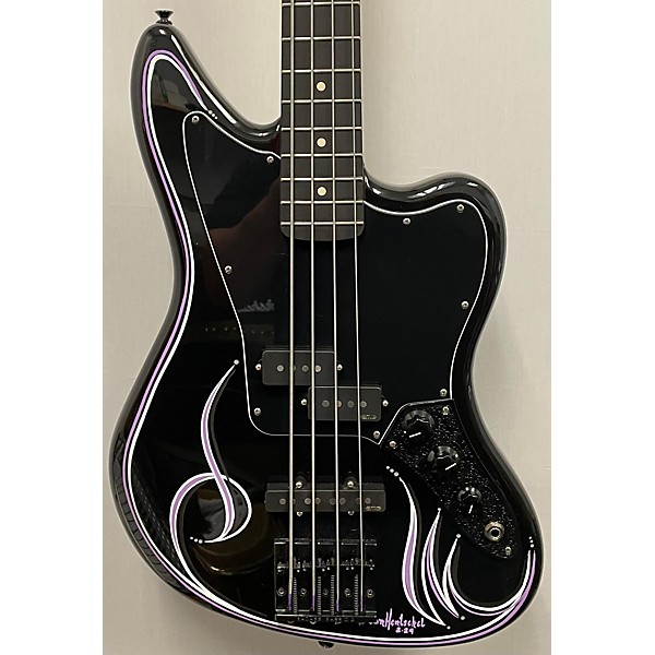 Used Fender Used Fender Limited Edition Player Jaguar Bass Black Electric Bass Guitar