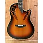Used Ovation ELITE CUSTOM SHOP 2 Color Sunburst Acoustic Electric Guitar