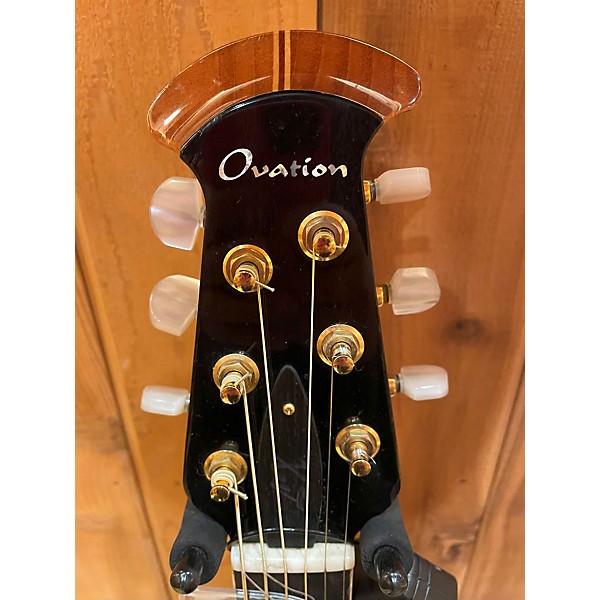 Used Ovation ELITE CUSTOM SHOP 2 Color Sunburst Acoustic Electric Guitar