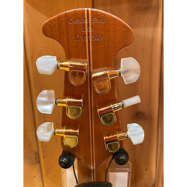 Used Ovation ELITE CUSTOM SHOP 2 Color Sunburst Acoustic Electric Guitar