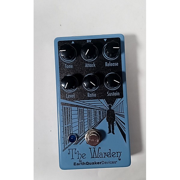 Used EarthQuaker Devices Warden Optical Compressor Effect Pedal