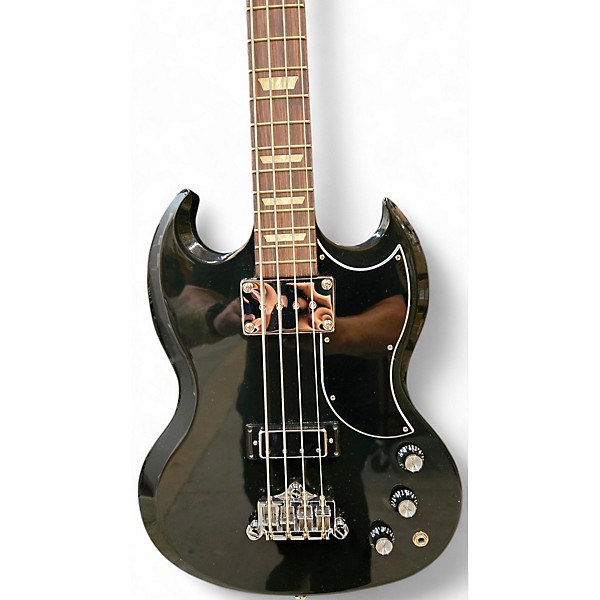 Used Gibson SG Bass Electric Bass Guitar Black Guitar Center