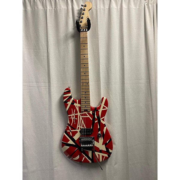 Used EVH Striped Series Solid Body Electric Guitar