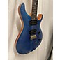 Used PRS Used PRS SE Custom 24 Blue Solid Body Electric Guitar