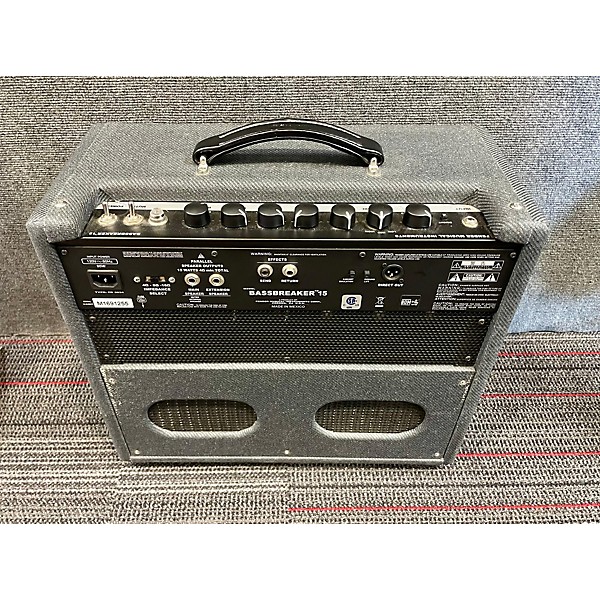 Used Fender Bassbreaker 15 W/greenback Tube Guitar Combo Amp