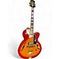 Used Epiphone Used Epiphone Emperor II Joe Pass Signature Cherry Sunburst Hollow Body Electric Guitar