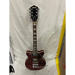 Used Gretsch Guitars Used Gretsch Guitars G2657T Candy Apple Red Hollow Body Electric Guitar