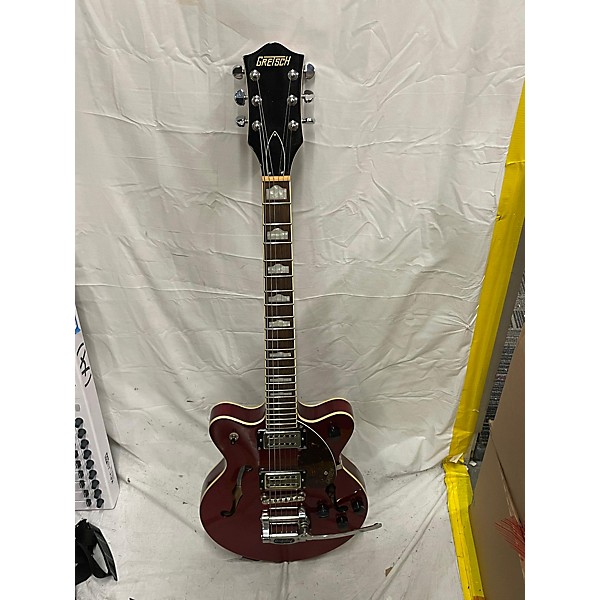 Used Gretsch Guitars Used Gretsch Guitars G2657T Candy Apple Red Hollow Body Electric Guitar