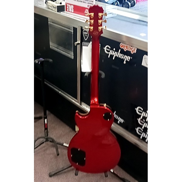 Used Epiphone Les Paul Standard Candy Apple Red Solid Body Electric Guitar