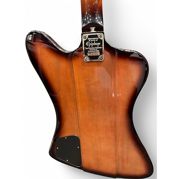 Used Epiphone Thunderbird IV 3 Tone Sunburst Electric Bass Guitar
