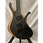 Used Skervesen Used SKERVESEN SWAN Trans Black Solid Body Electric Guitar