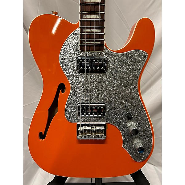 Used Fender Used 2018 Fender Parallel Universe Series Deluxe Thinline Super Telecaster Orange Hollow Body Electric Guitar