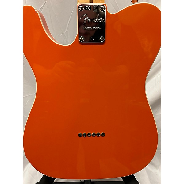 Used Fender Used 2018 Fender Parallel Universe Series Deluxe Thinline Super Telecaster Orange Hollow Body Electric Guitar