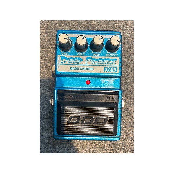 Used DOD Used DOD Deep Freeze Bass Effect Pedal