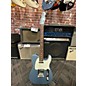 Used Used 2016 Fender Magnificent 7 Tele Ice Blue Metallic Solid Body Electric Guitar thumbnail