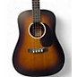 Used Martin DJR-10E Sunburst Acoustic Bass Guitar