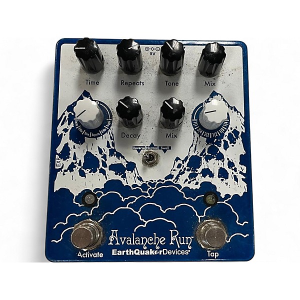 Used EarthQuaker Devices Avalanche Run V2 Delay Effect Pedal