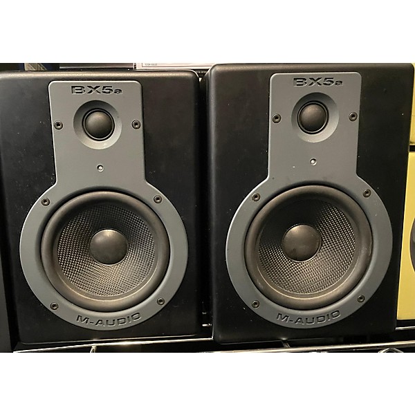 Used M-Audio BX5A Pair Powered Monitor