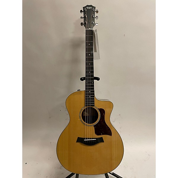 Used Taylor Used Taylor 214CE Deluxe Natural Acoustic Electric Guitar