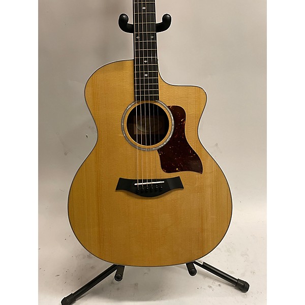 Used Taylor Used Taylor 214CE Deluxe Natural Acoustic Electric Guitar