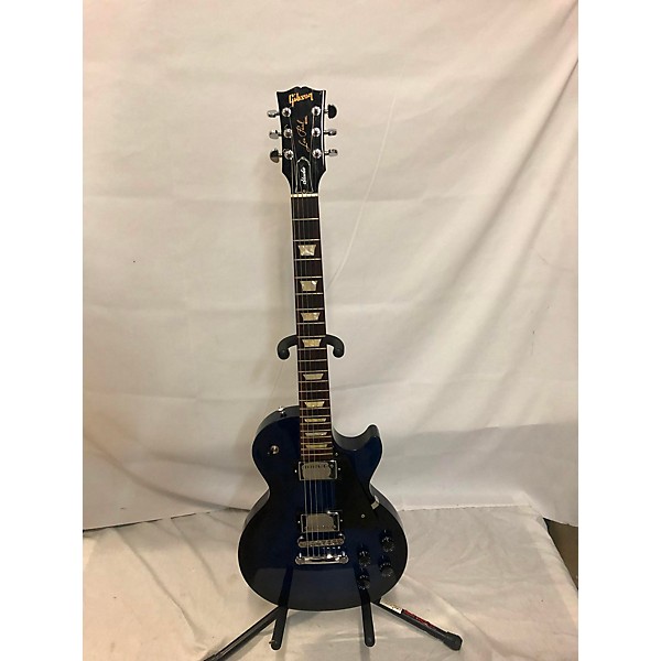 Used Gibson Used Gibson Les Paul Studio Manhattan Midnight Solid Body Electric Guitar