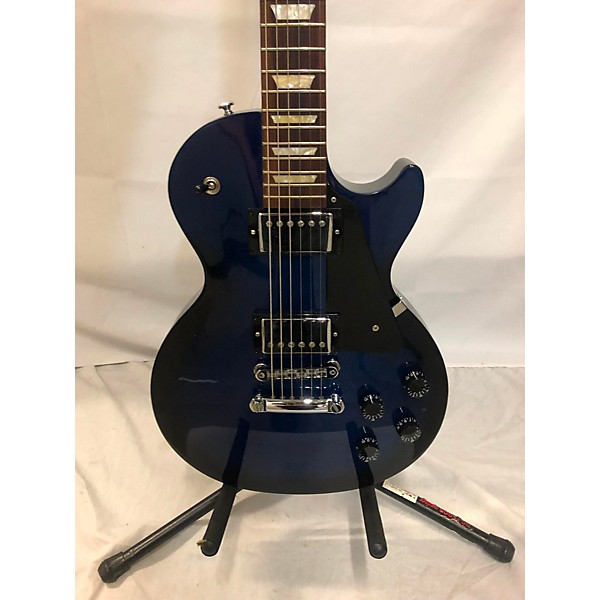 Used Gibson Used Gibson Les Paul Studio Manhattan Midnight Solid Body Electric Guitar