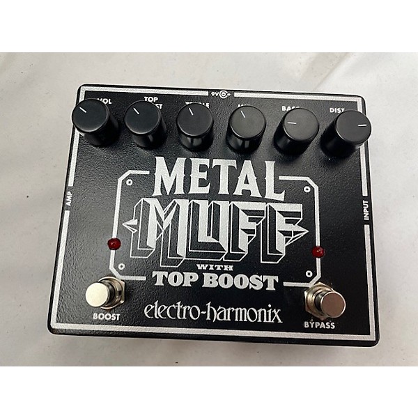 Used Electro-Harmonix Used Electro-Harmonix Metal Muff Distortion With Top Boost Effect Pedal